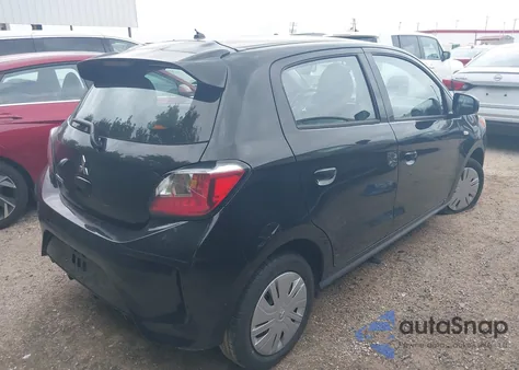 2024 Mitsubishi Mirage Es/Le from USA, damaged, VIN ML32AUHJ6RH033189